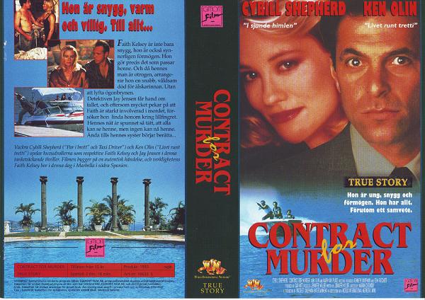 CONTRACT FOR MURDER (Vhs-Omslag)