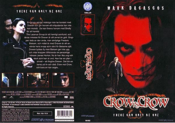 CROW VS CROW (vhs-omslag)