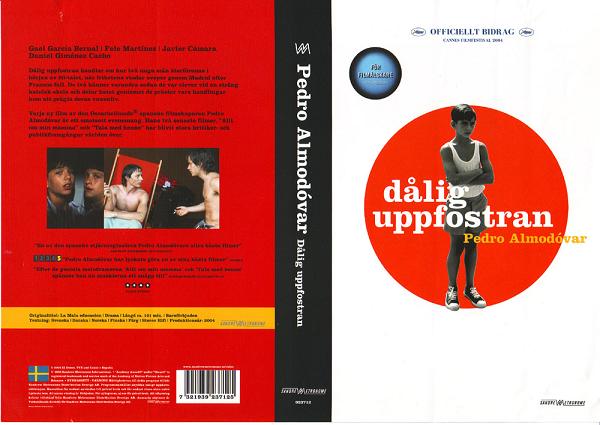 DÅLIG UPPFOSTRAN (vhs-omslag)