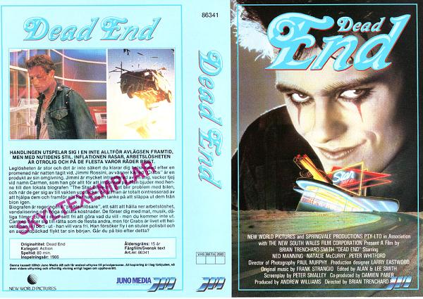 DEAD END (Vhs-Omslag)