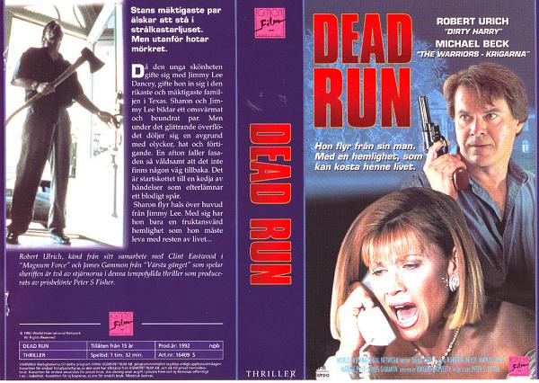 DEAD RUN (Vhs-Omslag)