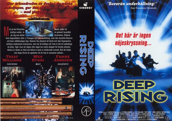 DEEP RISING (vhs-omslag)