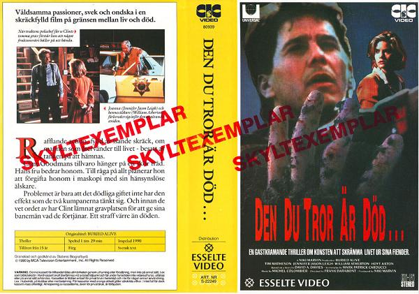22249 DEN DU TROR ÄR DÖD  (VHS)