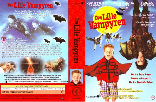 DEN LILLE VAMPYREN (vhs-omslag)