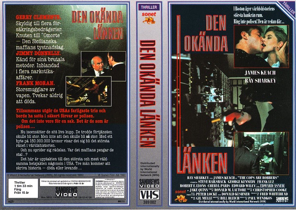 DEN OKÄNDA LÄNKEN (vhs-omslag)