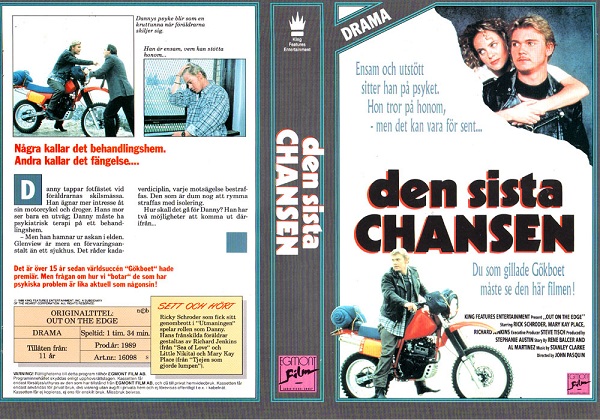 DEN SISTA CHANSEN (Vhs-Omslag)