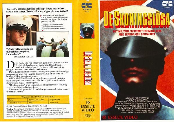 DE SKONINGSLÖSA (Vhs-Omslag)