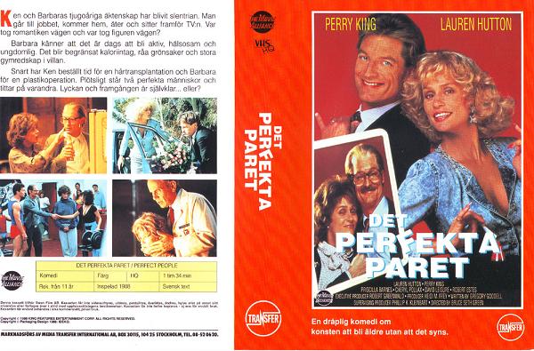 DET PERFEKTA PARET (vhs-omslag)