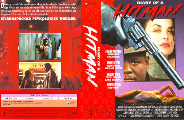 DIARY OF A HITMAN (vhs omslag)