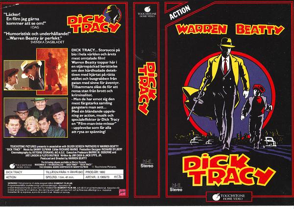 DICK TRACY (Vhs-Omslag)