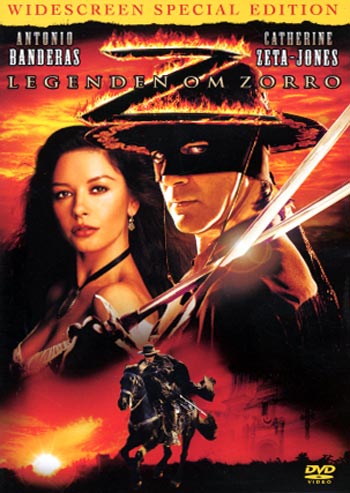 Legenden om Zorro (DVD) beg