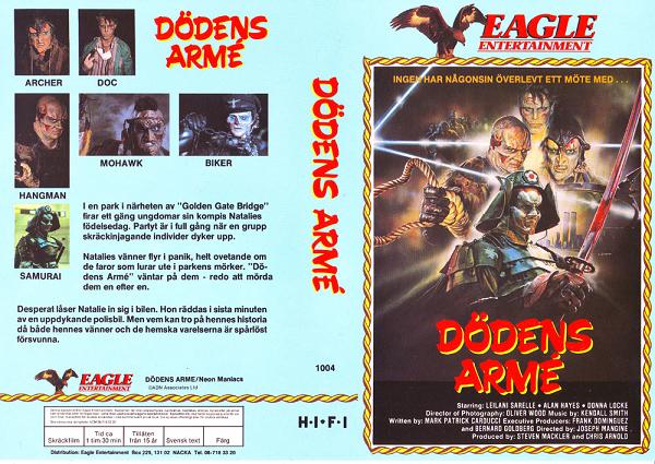 1004 DÖDENS ARME (VHS)