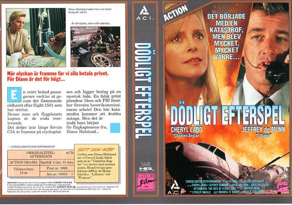 DÖDLIGT EFTERSPEL (Vhs-Omslag)