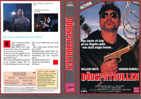 DÖDSPATRULLEN (Vhs-Omslag)