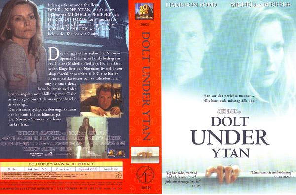 DOLT UNDER YTAN (vhs-omslag)