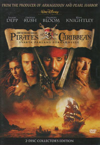Pirates of the Caribbean 1 Svarta Pärlans Förbannelse (BEG DVD)