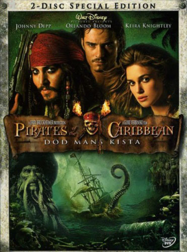 Pirates of the Caribbean 2 Död mans Kista (DVD)