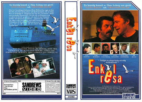 ENKEL RESA (vhs-omslag)