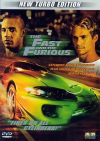 Fast & furious 1 new Turbo edition (beg dvd)