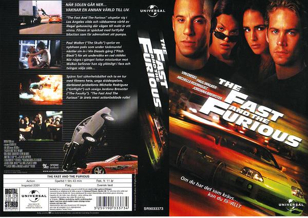 FAST AND THE FURIOUS (VHS)