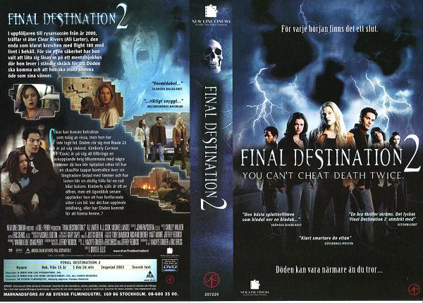 FINAL DESTINATION 2 (VHS)