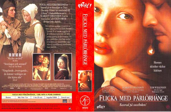 FLICKA MED PÄRLÖRHÄNGE (VHS)