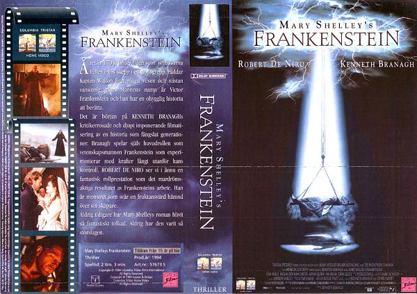 57673 FRANKENSTEIN-mary shelly (VHS)