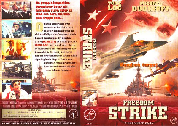 FREEDOM STRIKE (vhs-omslag)