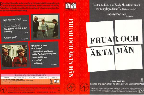 FRUAR OCH ÄKTA MÄN (vhs-omslag)