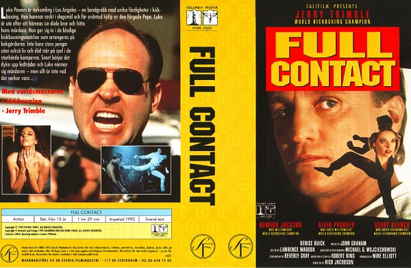 FULL CONTACT (vhs-omslag)