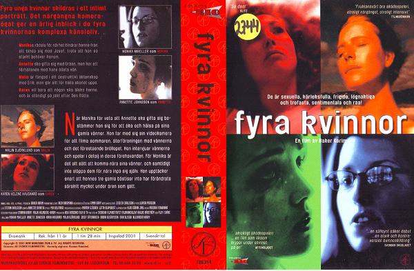 FYRA KVINNOR (vhs-omslag)