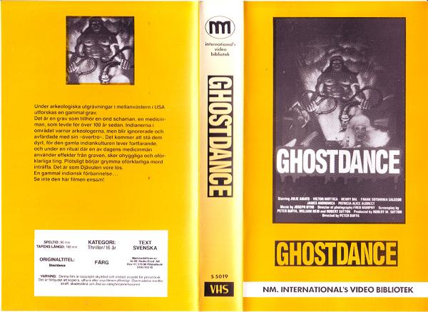 S 5019 GHOSTDANCE (vhs)