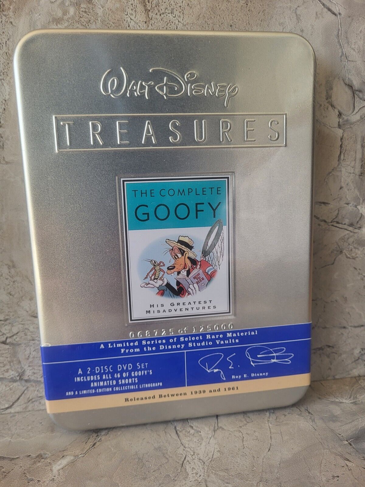 Walt Disney Treasures The Complete Goofy 2-Disc DVD Set - NEW &