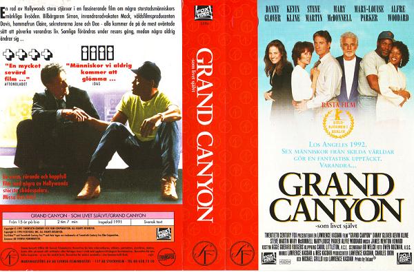 GRAND CANYON (vhs-omslag)
