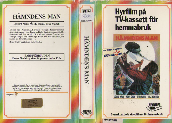 222 HÄMNDENS MAN (vhs)