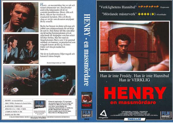 543 Henry – En Massmördare (VHS)