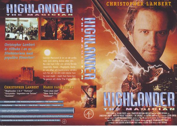 HIGHLANDER 3 THE MAGICIAN (VHS)