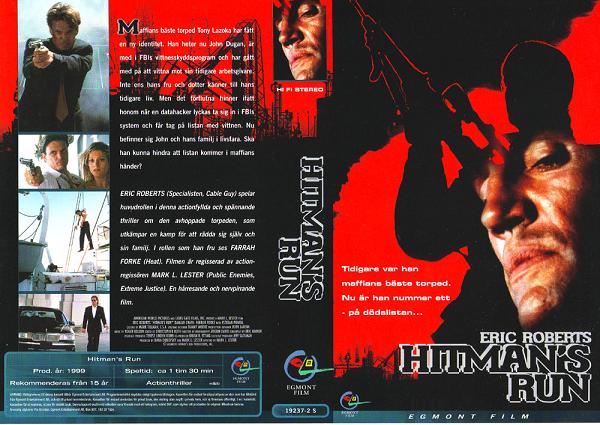 HITMAN'S RUN (Vhs-Omslag)