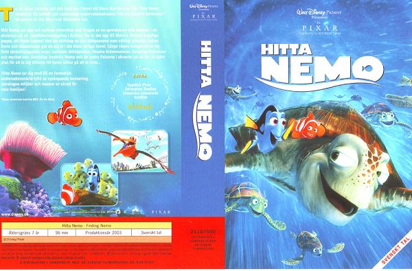 HITTA NEMO (vhs-omslag)