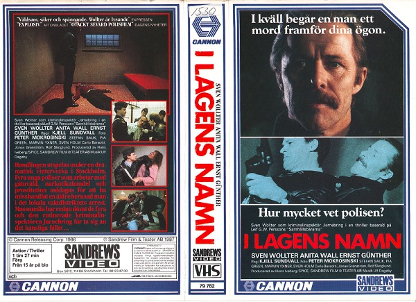 I LAGENS NAMN (vhs-omslag)