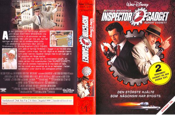 INSPECTOR GADGET (vhs-omslag)