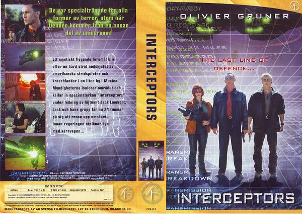 INTERCEPTORS (vhs-omslag)