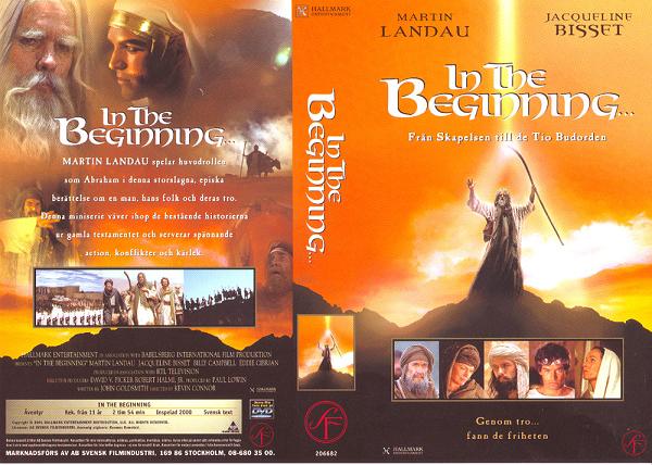 IN THE BEGINNING (vhs-omslag)