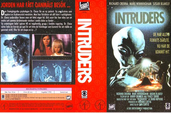 INTRUDERS (vhs omslag)