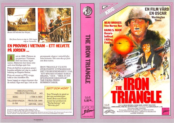 IRON TRIANGLE (Vhs-Omslag)