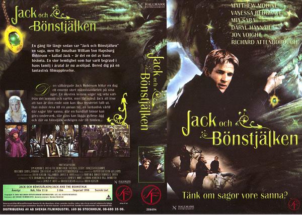 JACK OCH BÖNSTJÄLKEN (vhs-omslag)