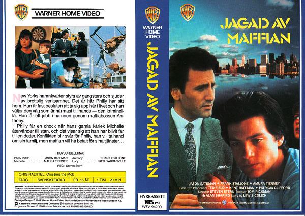 JAGAD AV MAFFIAN (vhs-omslag)