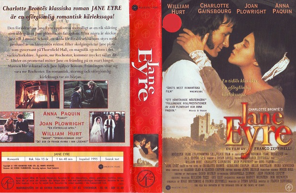 JANE EYRE - 1995 (VHS)