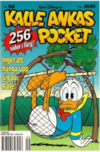Kalle Ankas Pocket 182 Inget att hänga upp sig på, Kalle!