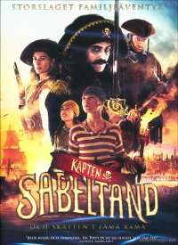 Kapten Sabeltand och Skatten i Lama Rama (BEG DVD)